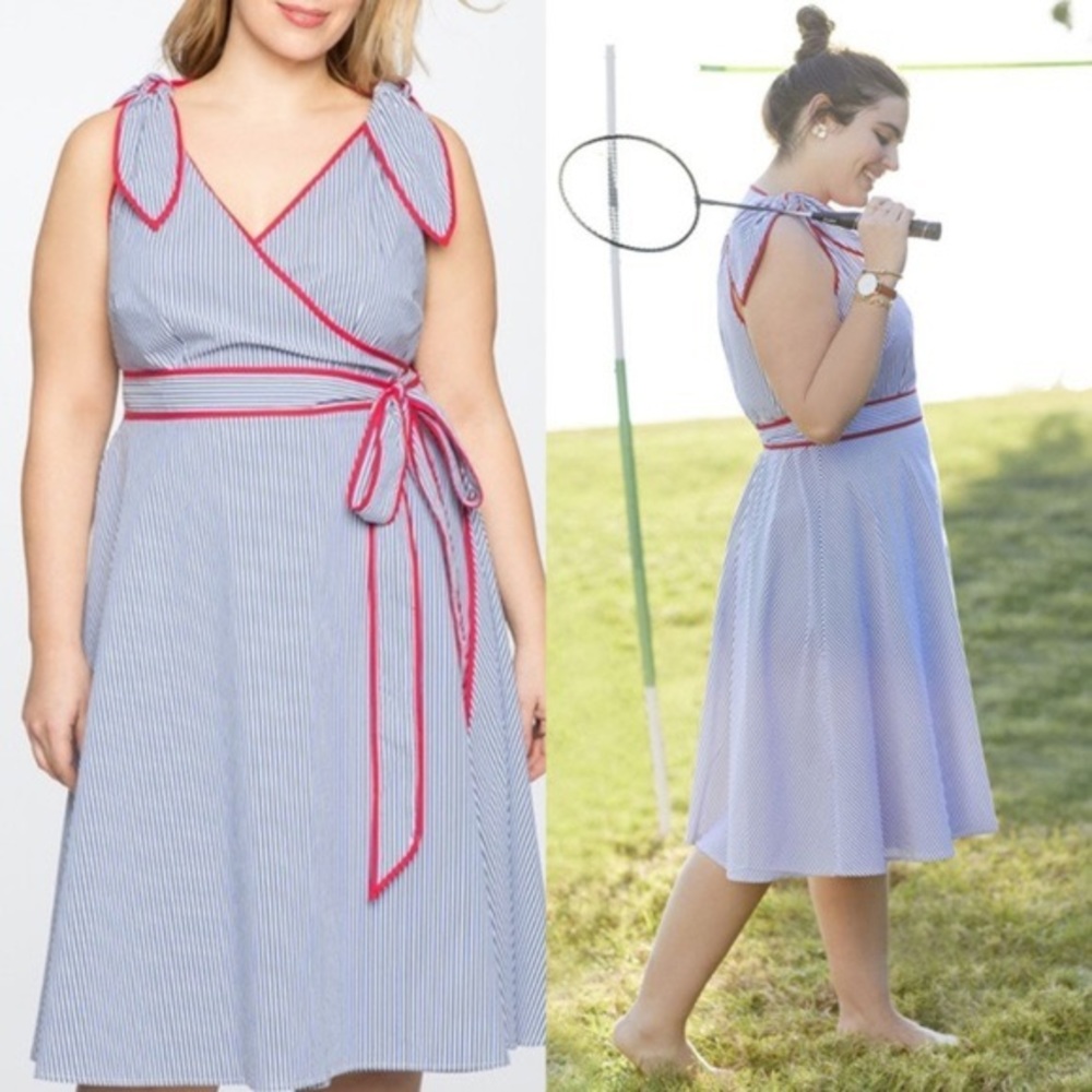 Cute Tie Shoulder Dress 💕